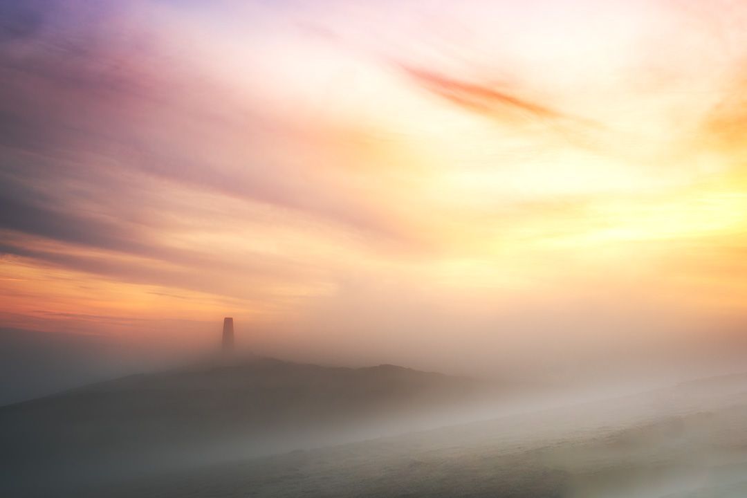 Sea Mist Sunrise Over Stepper Point, Cornwall