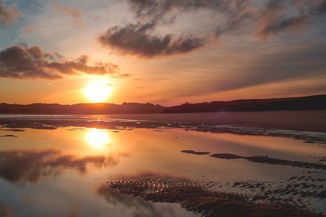 Reflections on Tregirls, Cornwall