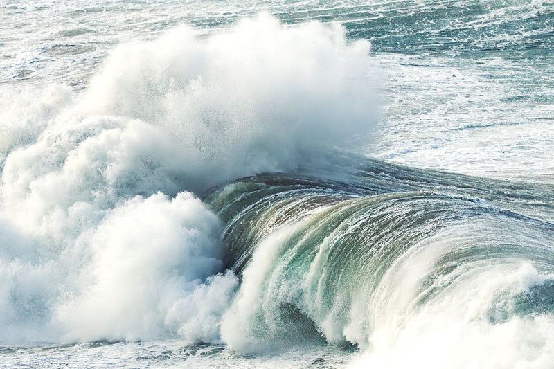 Huge Winter Wave, Cornwall