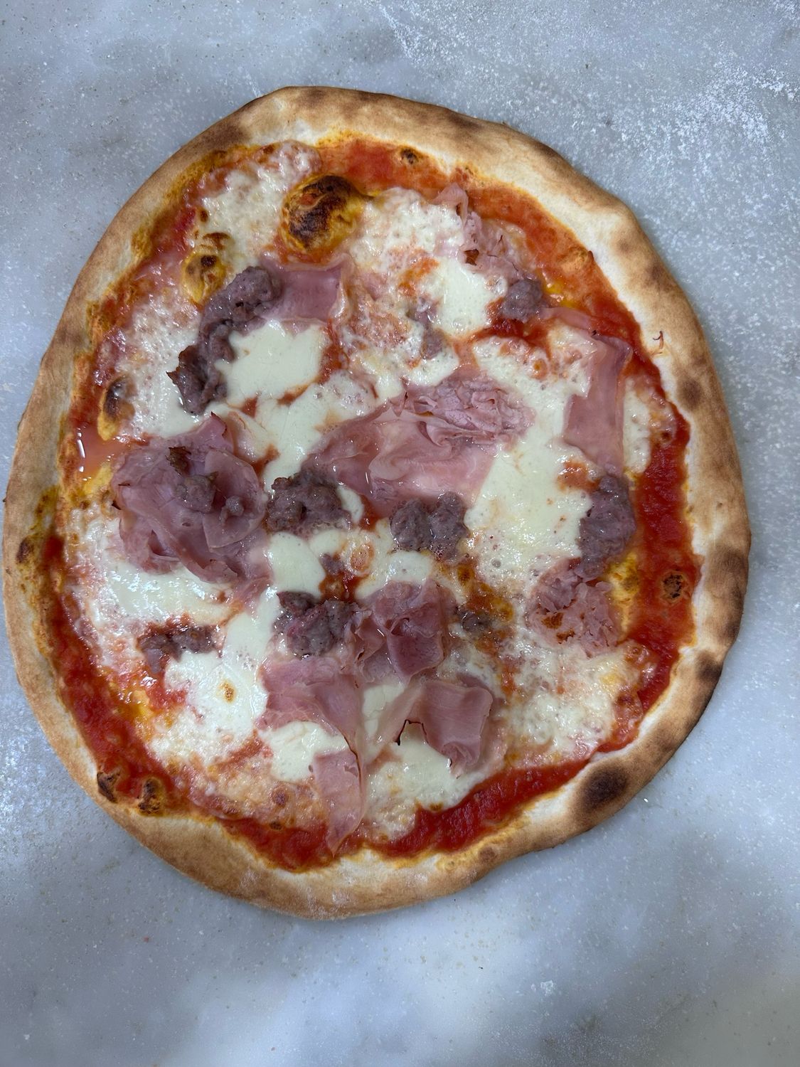 Prosciutto e salsiccia