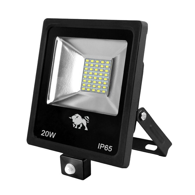 LED Fluter 20 Watt Bewegungsmelder Hofbeleuchtung