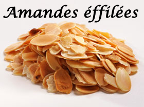 Pain d&#39;épices aux amandes effilées