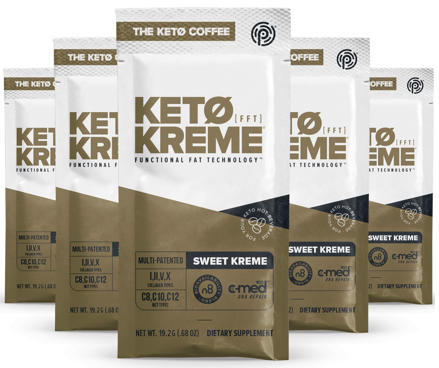 5 Keto Kreme (graisses saines) ** Livraison incluse, seulement en France **