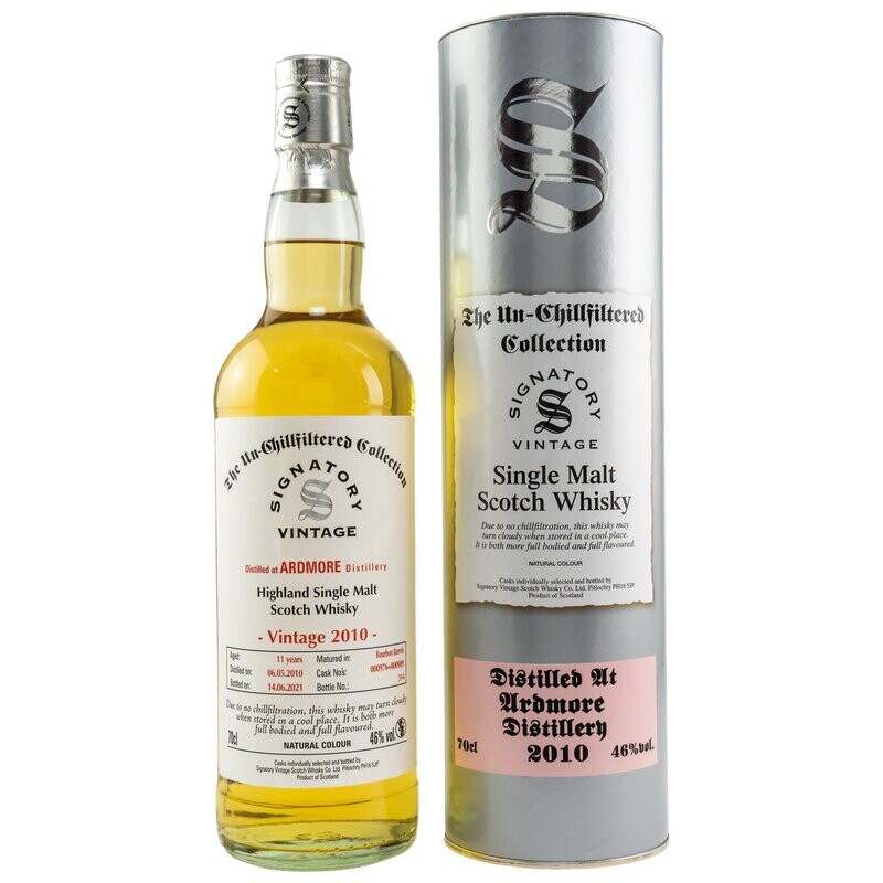 Ardmore 2010/2021 Signatory Fass 800976 und 800989 Ardmore 2010/2021 Signatory Fass 800976 und 800989