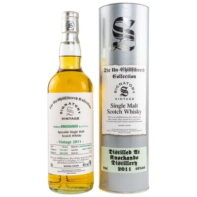 Knockando 2011/2022 Signatory Fass 306232 + 306248