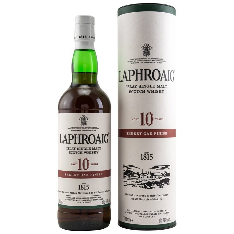 Laphroaig 10 Jahre Sherry Oak Finish Laphroaig 10 Jahre Sherry Oak Finish