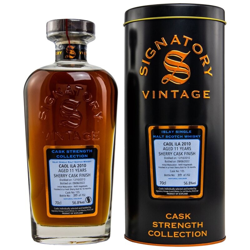 Caol Ila 2010-2022 Signatory Fass 105