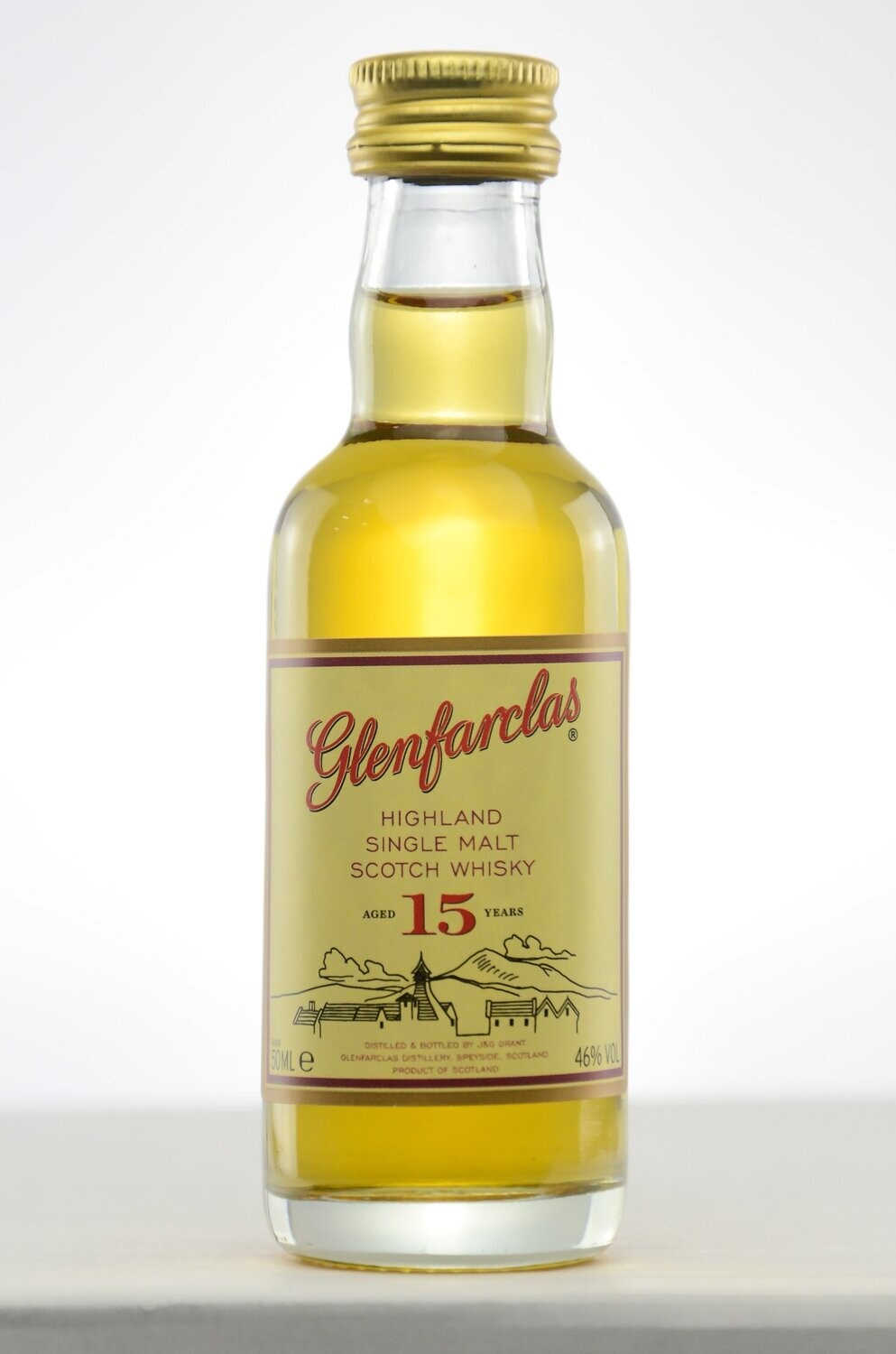 Glenfarclas 15 Jahre Miniatur