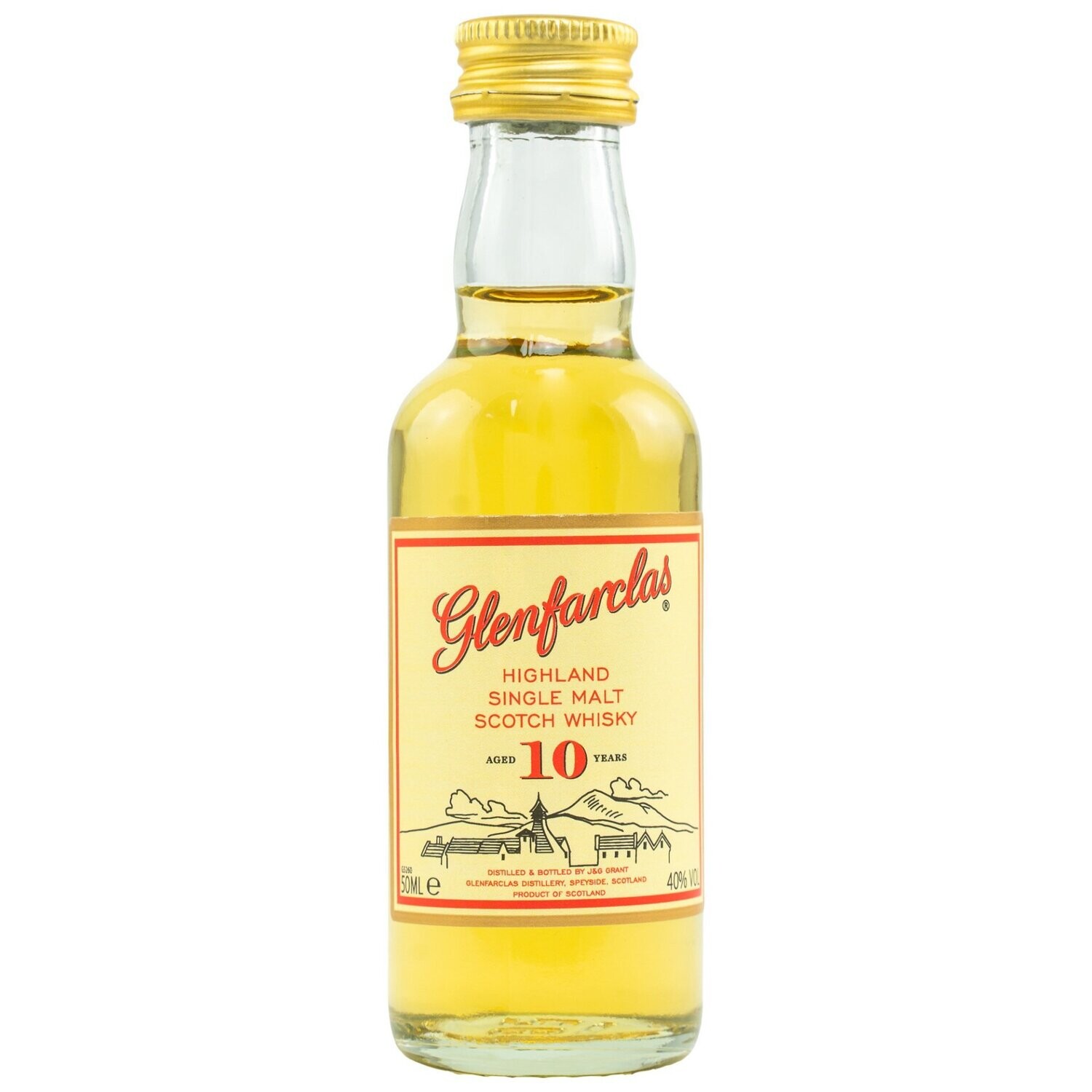 Glenfarclas 10 Jahre Miniatur