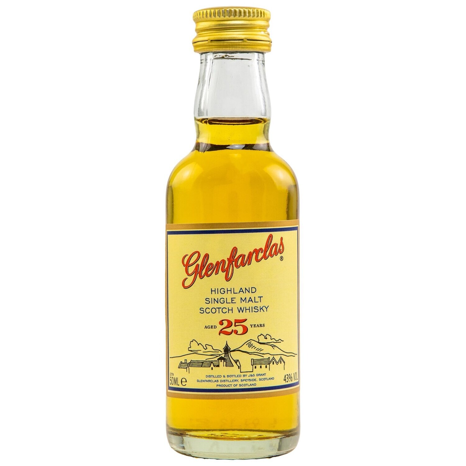 Glenfarclas 25 Jahre Miniatur