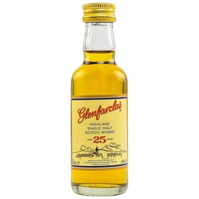 Glenfarclas 25 Jahre Miniatur Glenfarclas 25 Jahre Miniatur