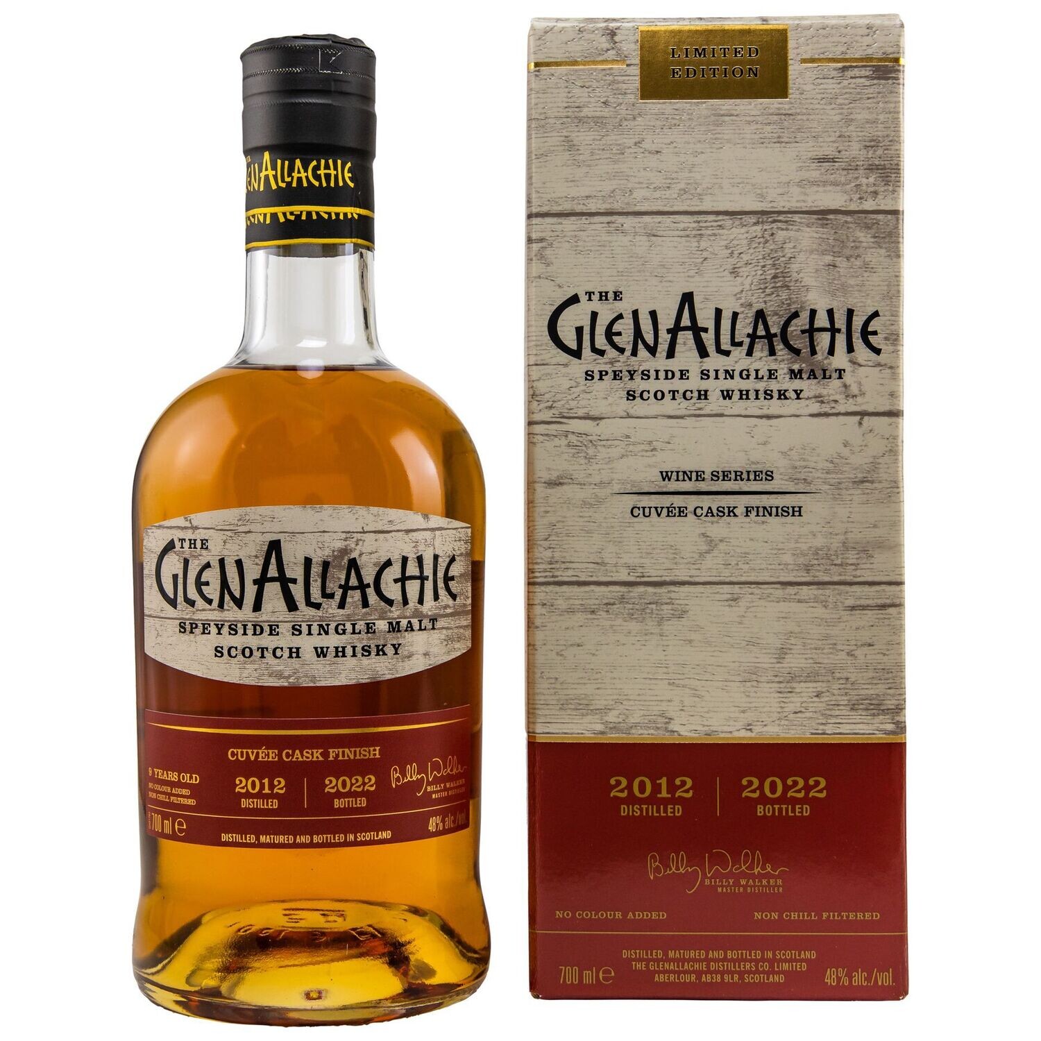 Glenallachie 9 Jahre 2012/2022 Wine Cask Cuvee