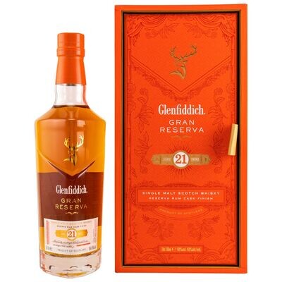 Glenfiddich 21 Jahre Reserva Rum Cask Finish Glenfiddich 21 Jahre Reserva Rum Cask Finish