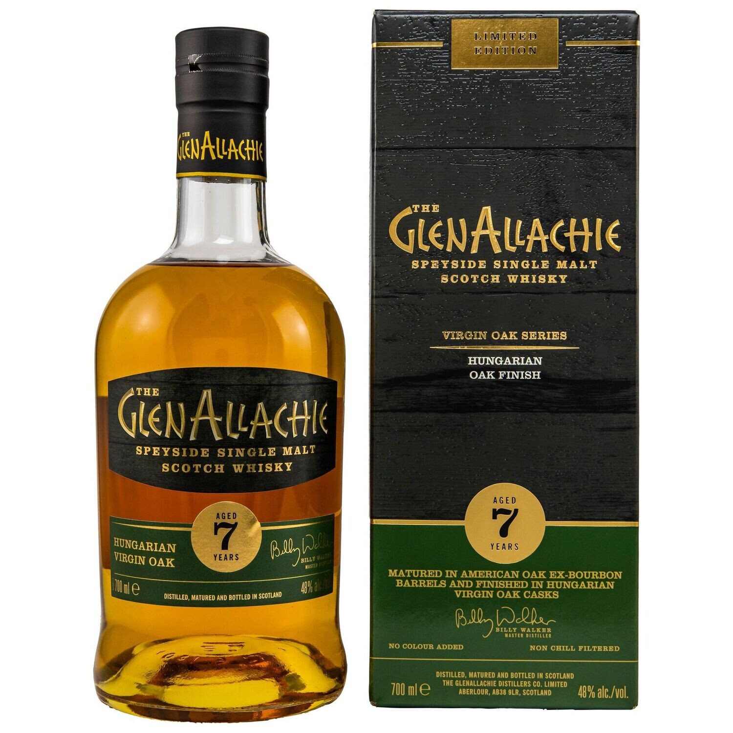 Glenallachie 7 Jahre Hungarian Oak Wood Finish