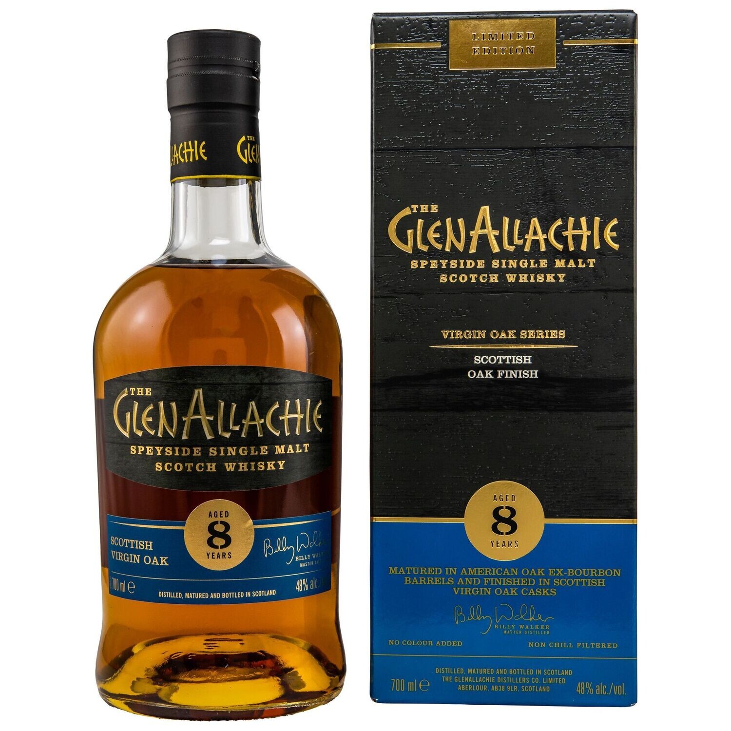 Glenallachie 8 Jahre Scottish Oak Wood Finish