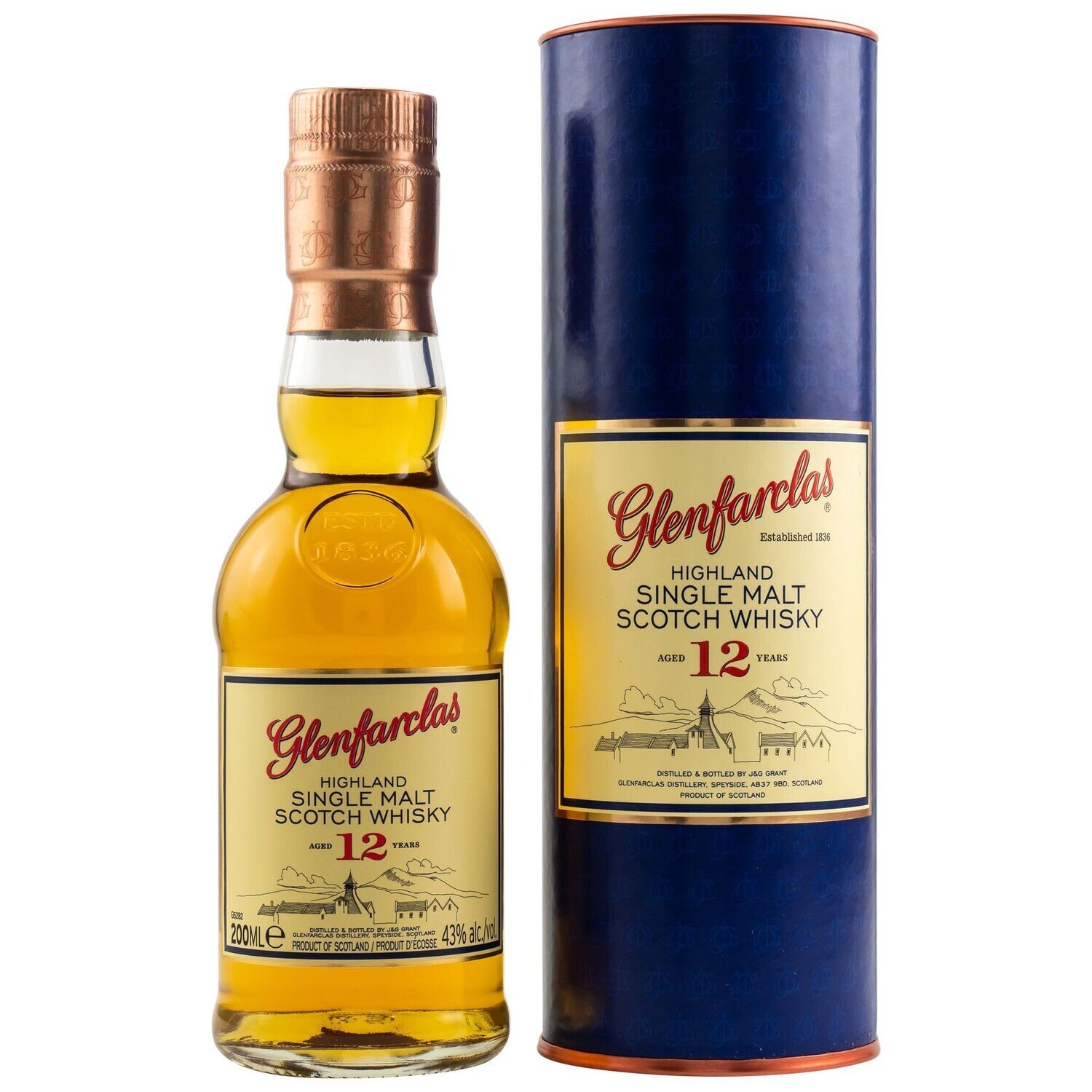 Glenfarclas 12 Jahre 0,2 Liter