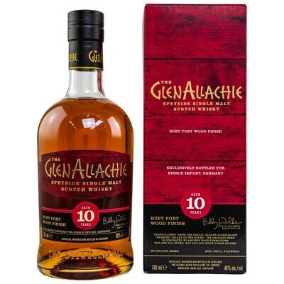 Glenallachie 10 Jahre Ruby Port Wood Finish Glenallachie 10 Jahre Ruby Port Wood Finish