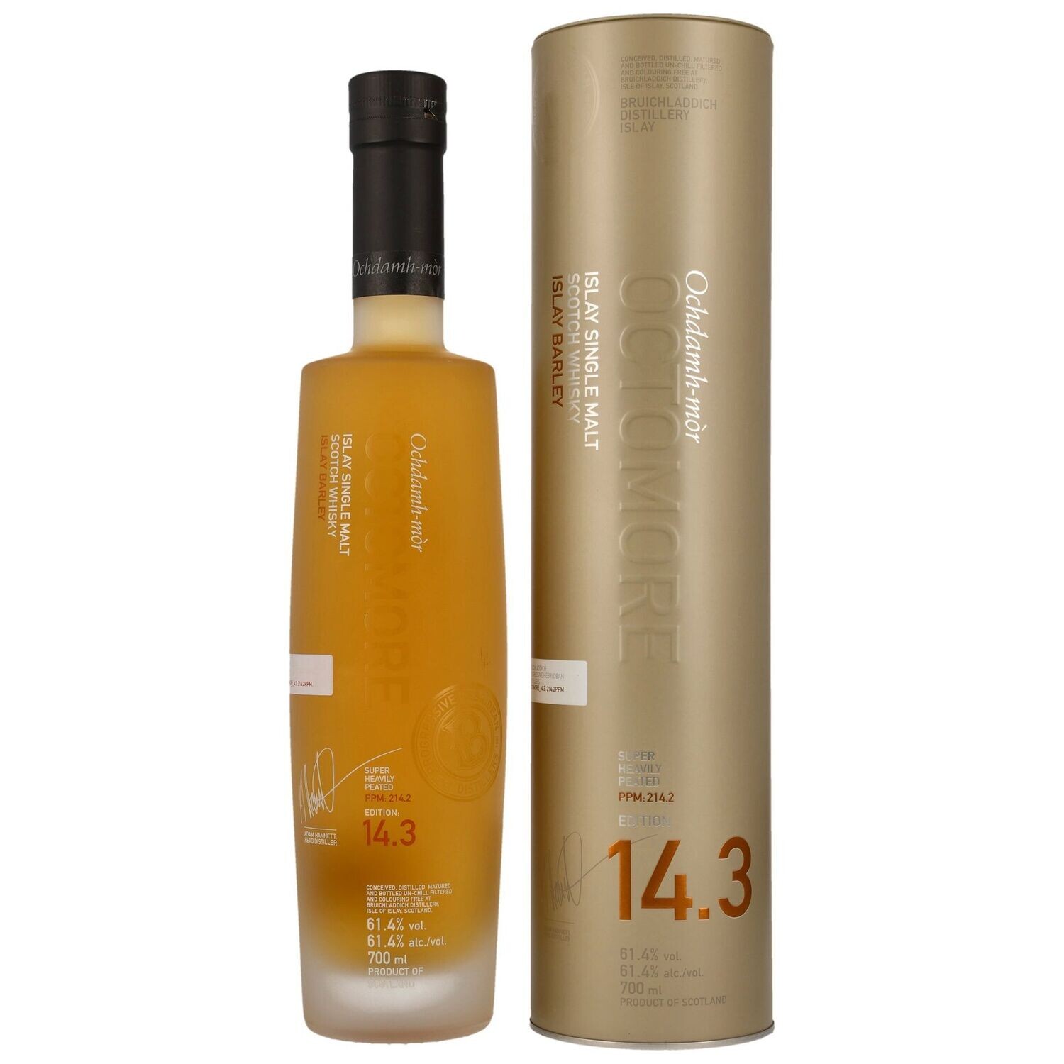 Octomore 14.3 mit 214,2 PPM