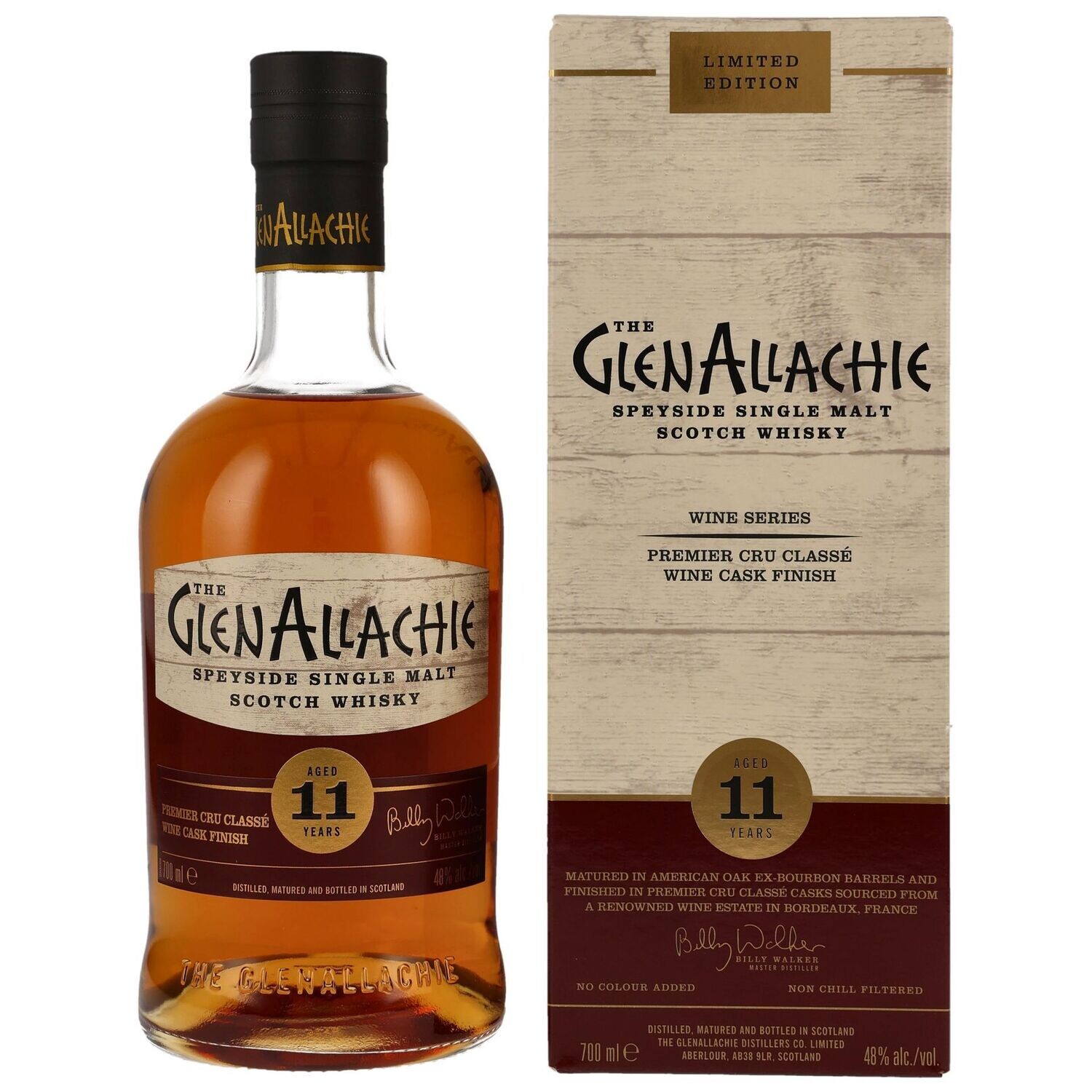 Glenallachie 11 Jahre Premier Cru Classe Wine Finish