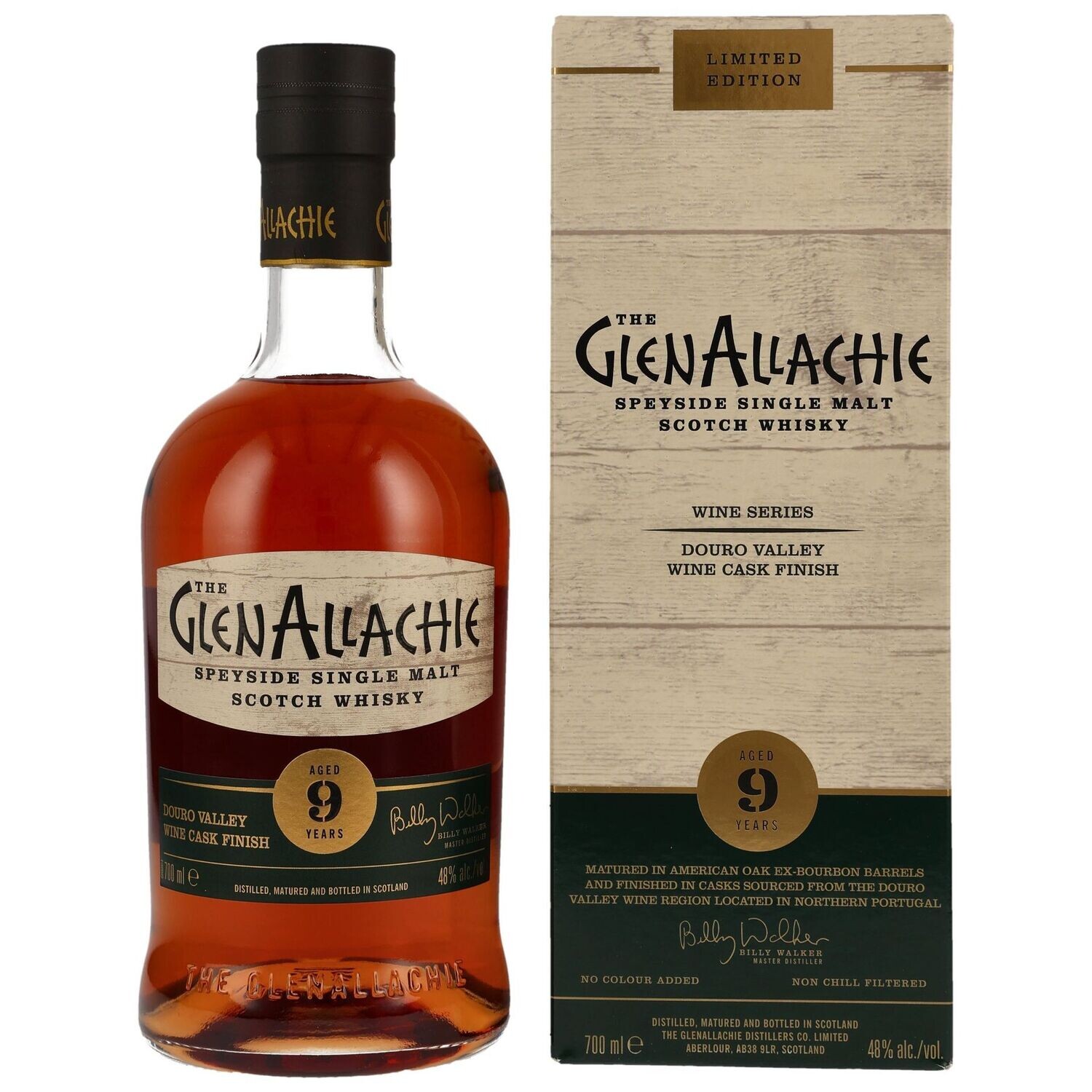 Glenallachie 9 Jahre Douro Valley Wine Finish