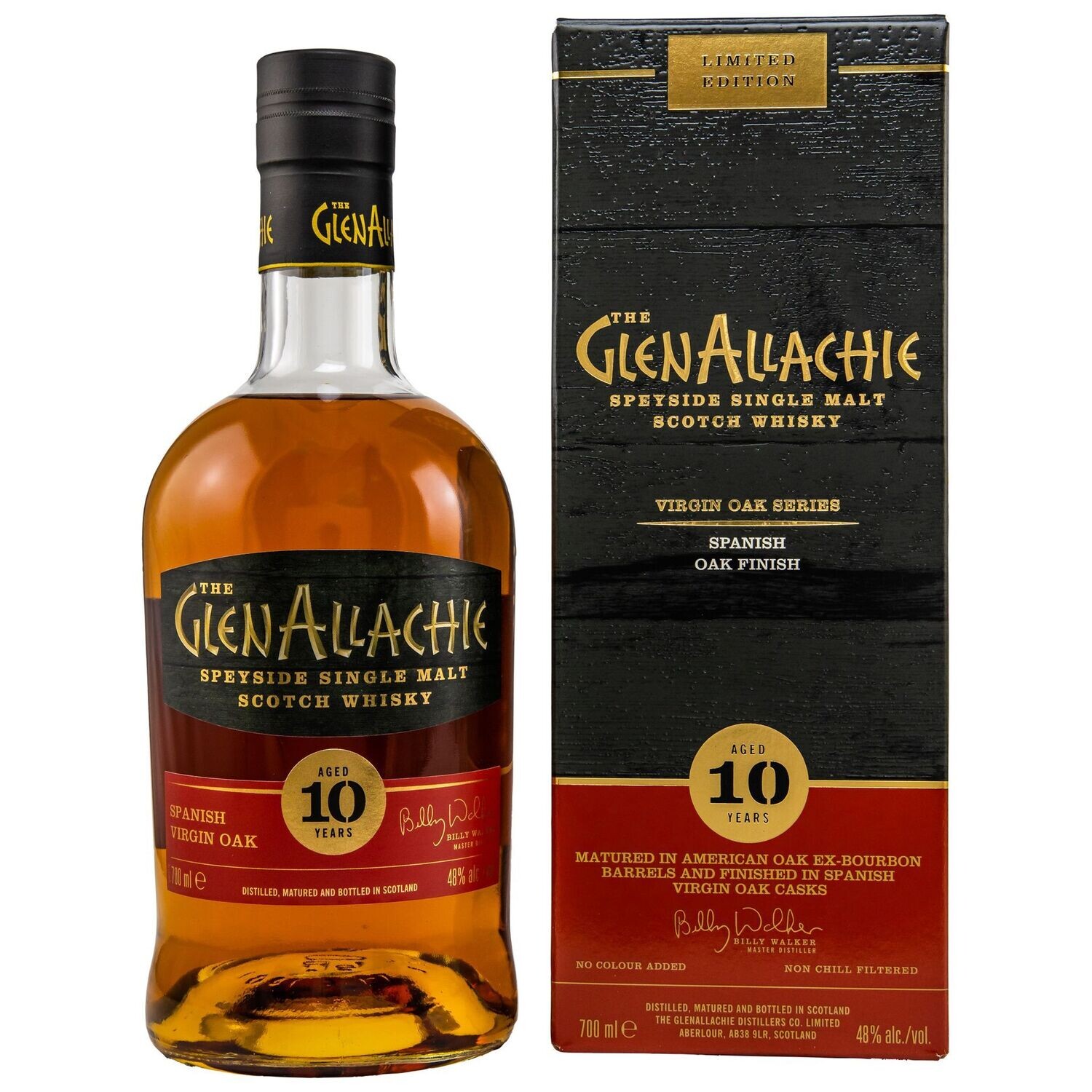 Glenallachie 10 Jahre Spanish Oak Wood Finish