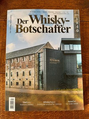 Der Whiskybotschafter Heft 4/2024 Der Whiskybotschafter Heft 4/2024