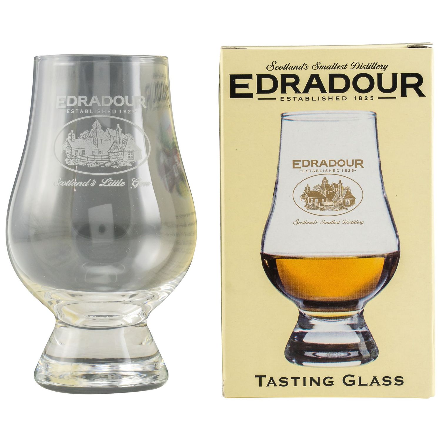 Tasting Glas Glencairn Edradour in GP