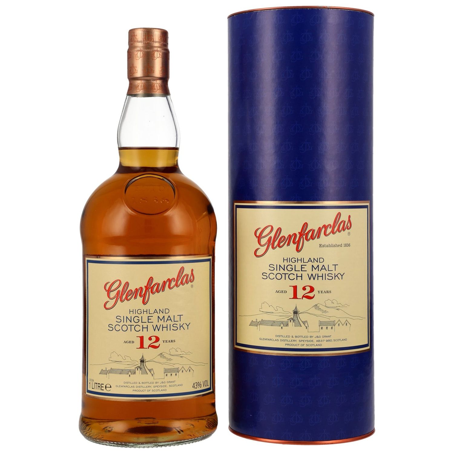 Glenfarclas 12 Jahre Liter