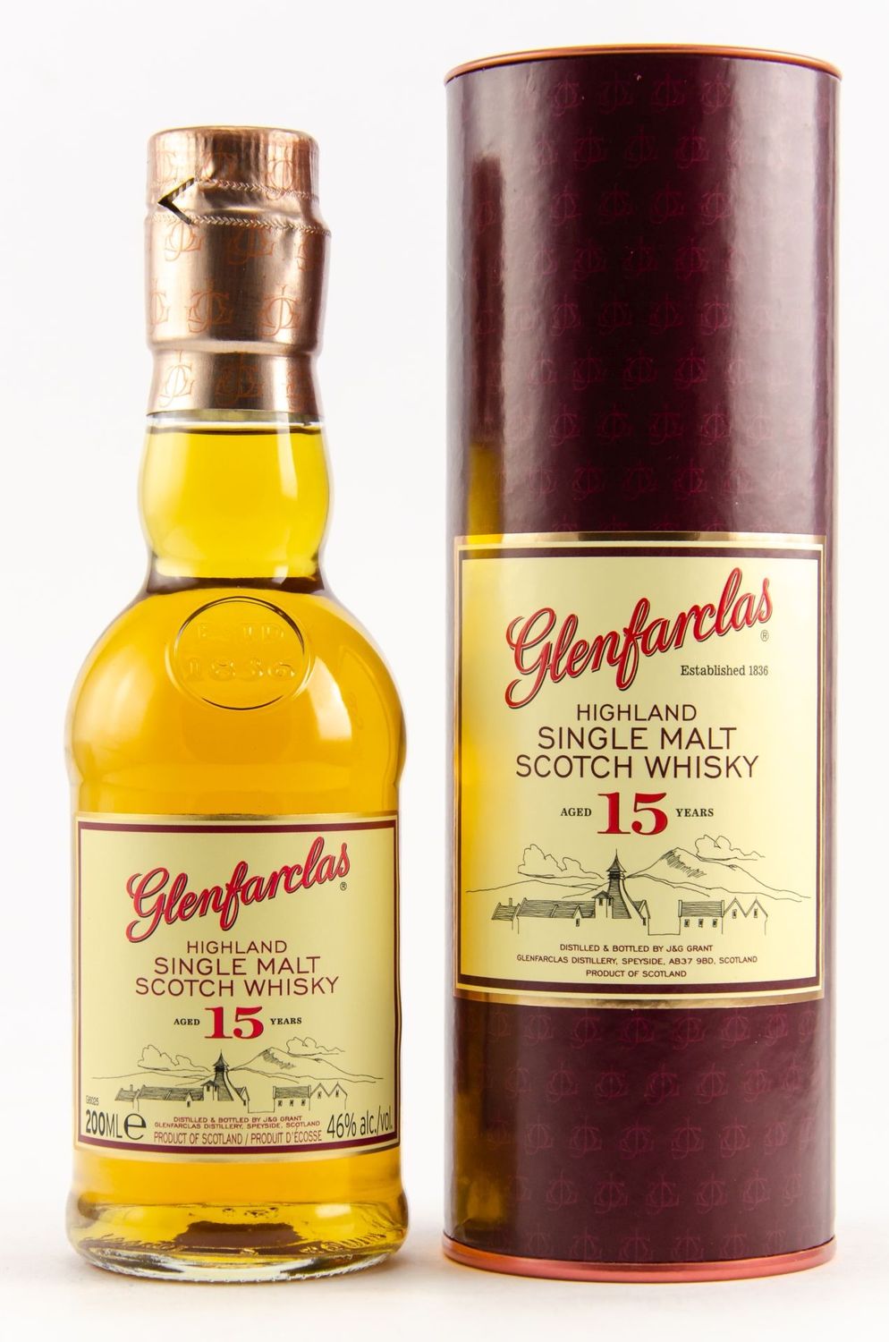 Glenfarclas 15 Jahre 0,2 Liter