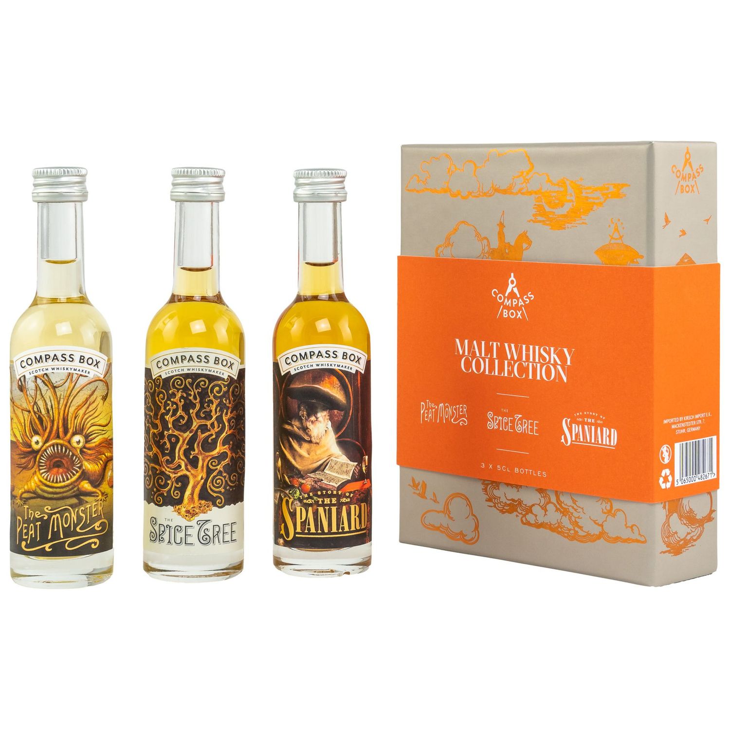 Compass Box Malt Whisky Collection 3 x 5cl