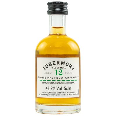 Tobermory 12 Jahre Miniatur 5cl Tobermory 12 Jahre Miniatur 5cl