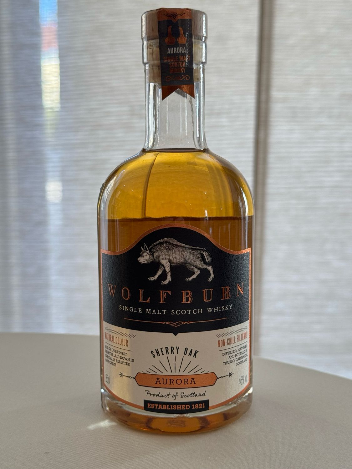 Wolfburn Aurora 0,35 Liter Flasche
