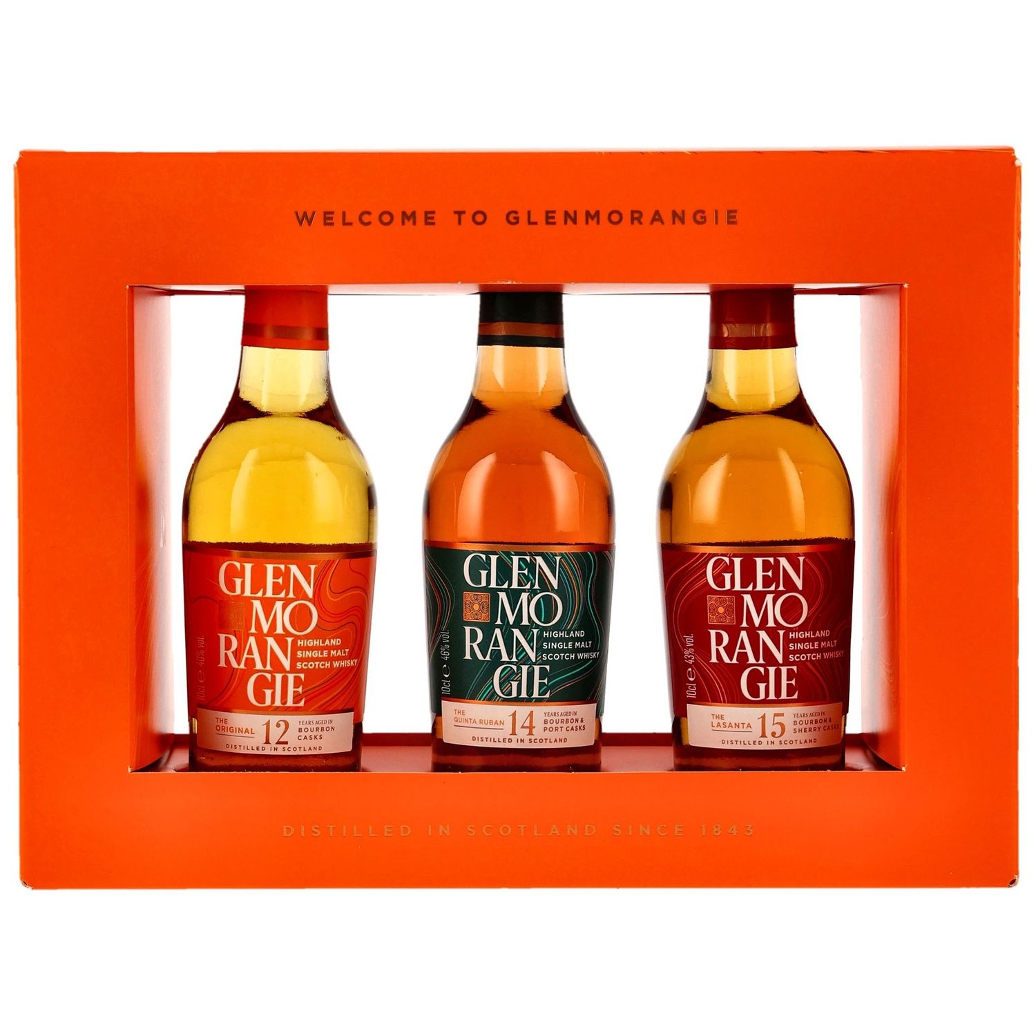 Glenmorangie Taster Pack Collection 3 x 0,1 Liter