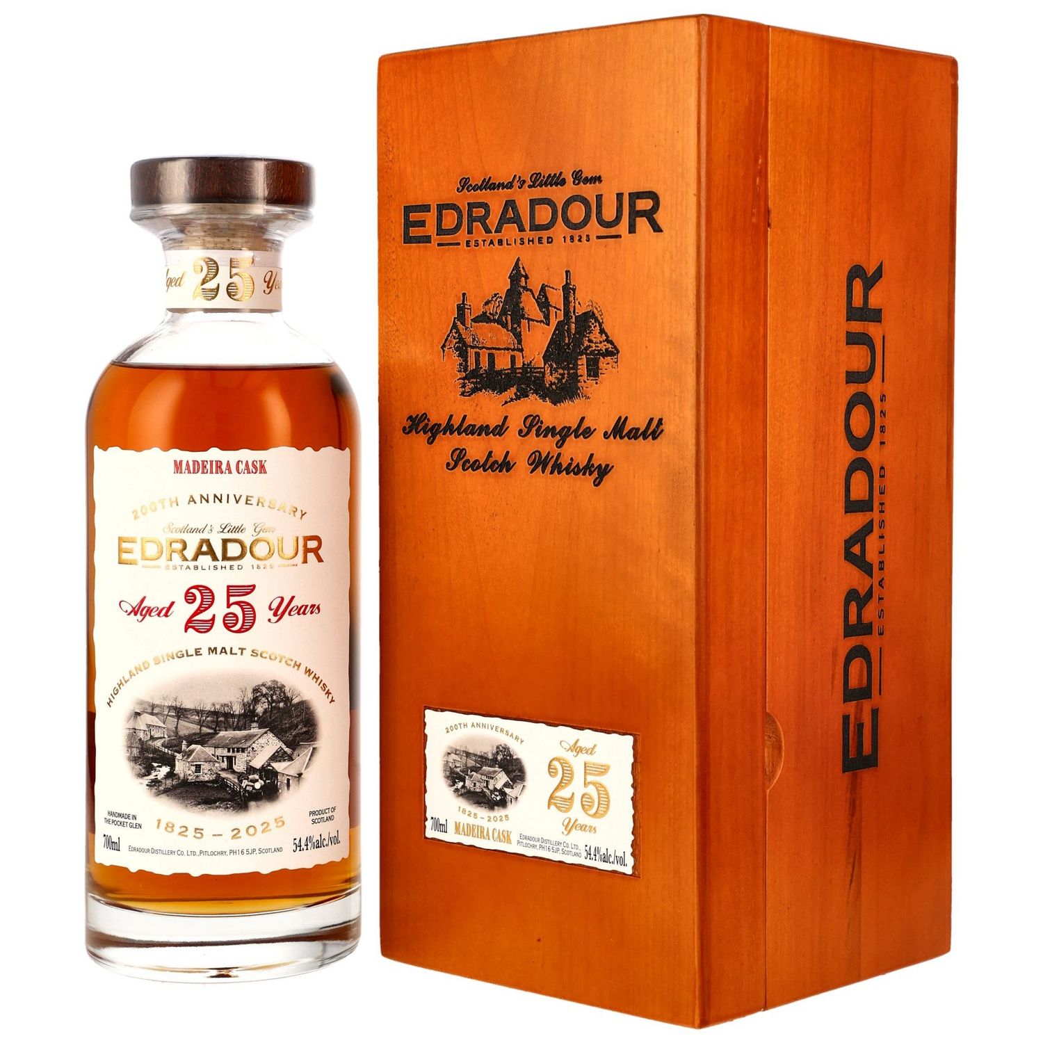 Edradour 25 Jahre Madeira Fass 903 200th Anniversary Edradour 25 Jahre Madeira Fass 903 200th Anniversary