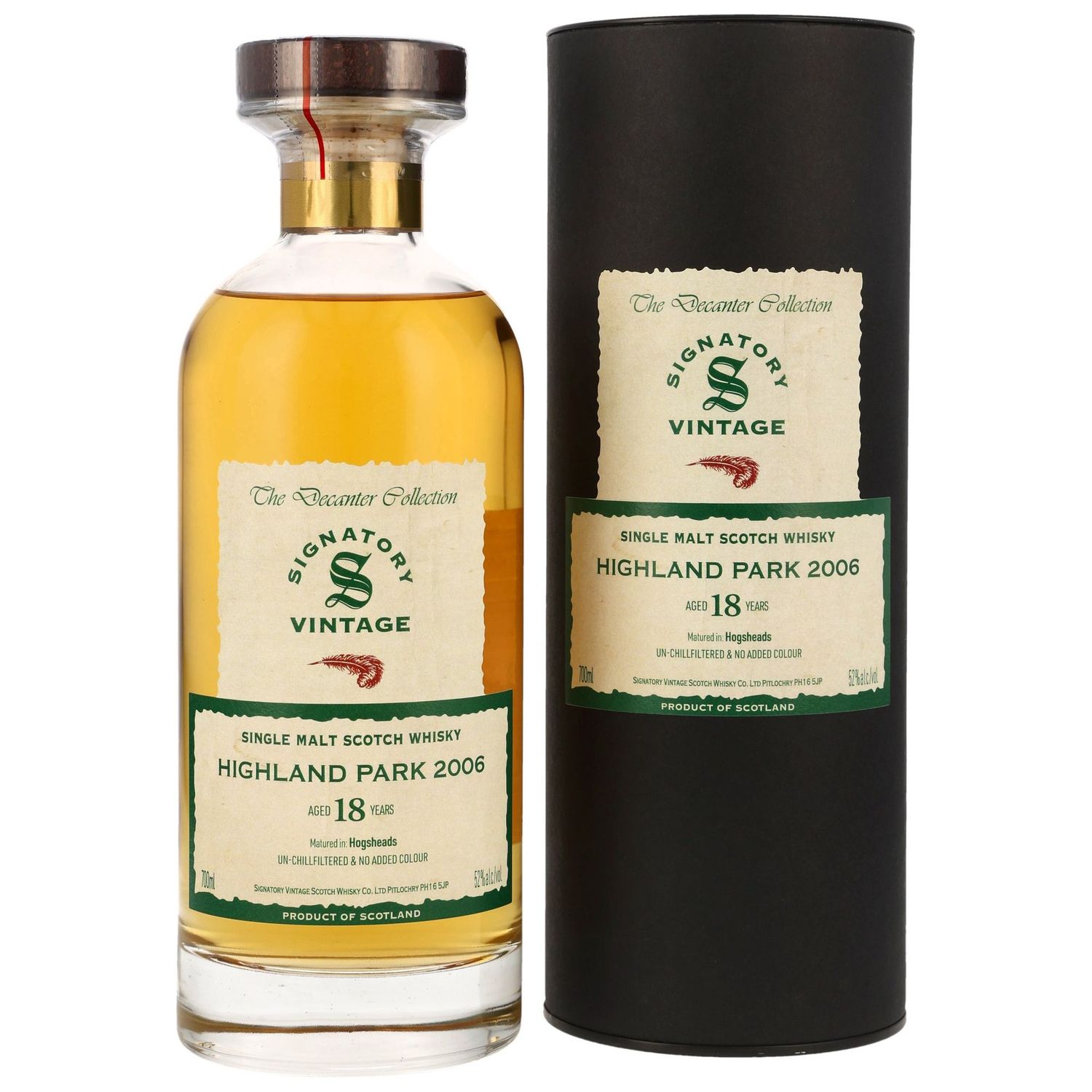 Highland Park 18 Jahre 2006-2024 Signatory