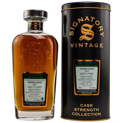 Craigellachie 10 Jahre 2012/2023 Sig Fass 900694 Craigellachie 10 Jahre 2012/2023 Sig Fass 900694