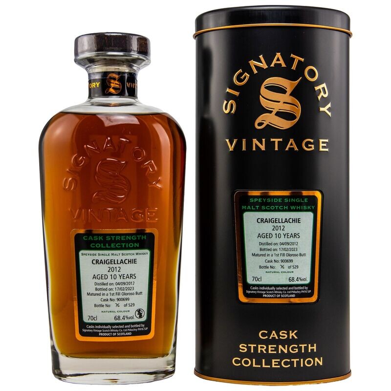Craigellachie 10 Jahre 2012/2023 Sig Fass 900699 Craigellachie 10 Jahre 2012/2023 Sig Fass 900699