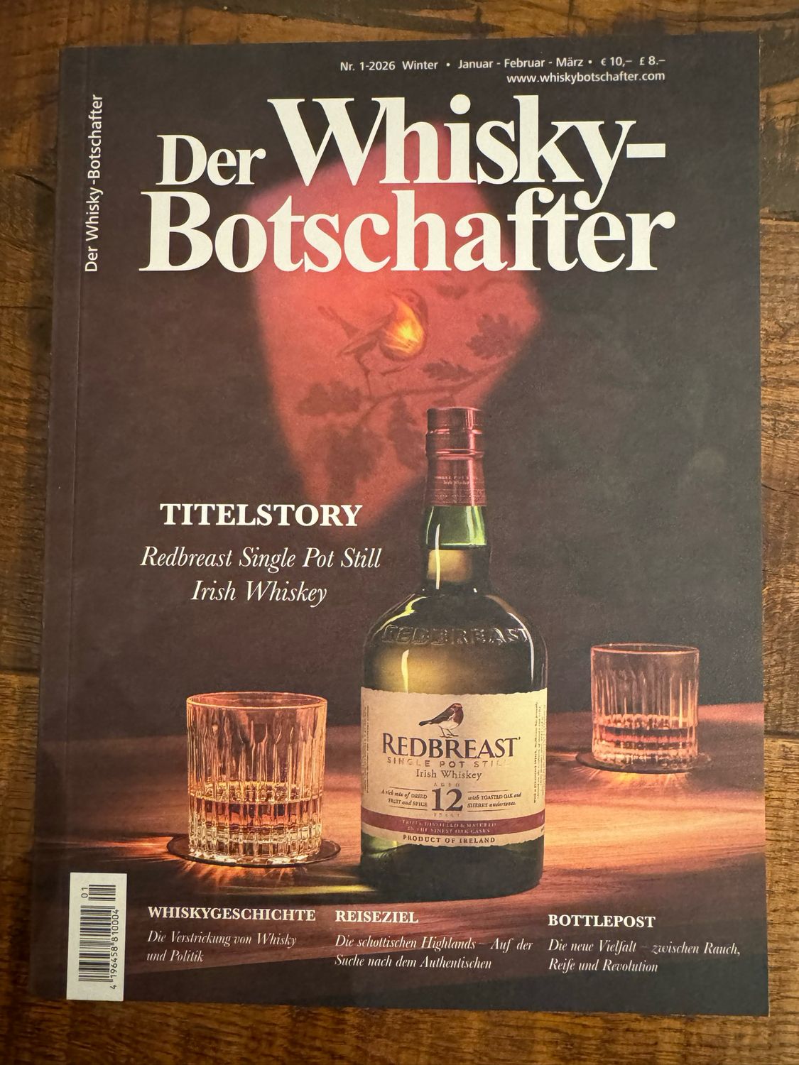 Der Whiskybotschafter Heft 1/2026 Der Whiskybotschafter Heft 1/2026