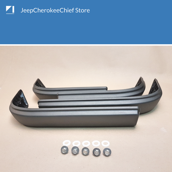 Bumper Nerfs Stripes for Jeep Grand Wagoneer 1984-91 J-Series - Front &amp; rear set