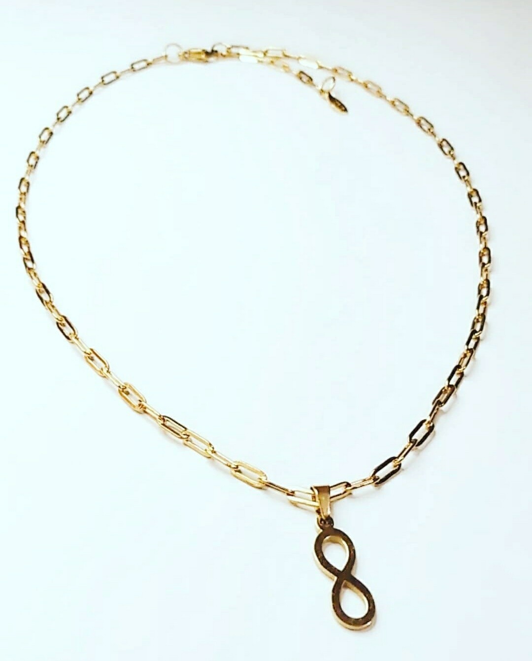 COLGANTE, PENDIENTES Y PULSERA INFINITO