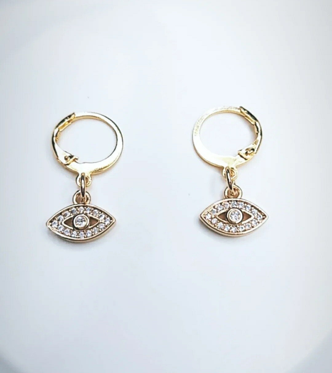 PENDIENTES OJO TURCO CRISTAL