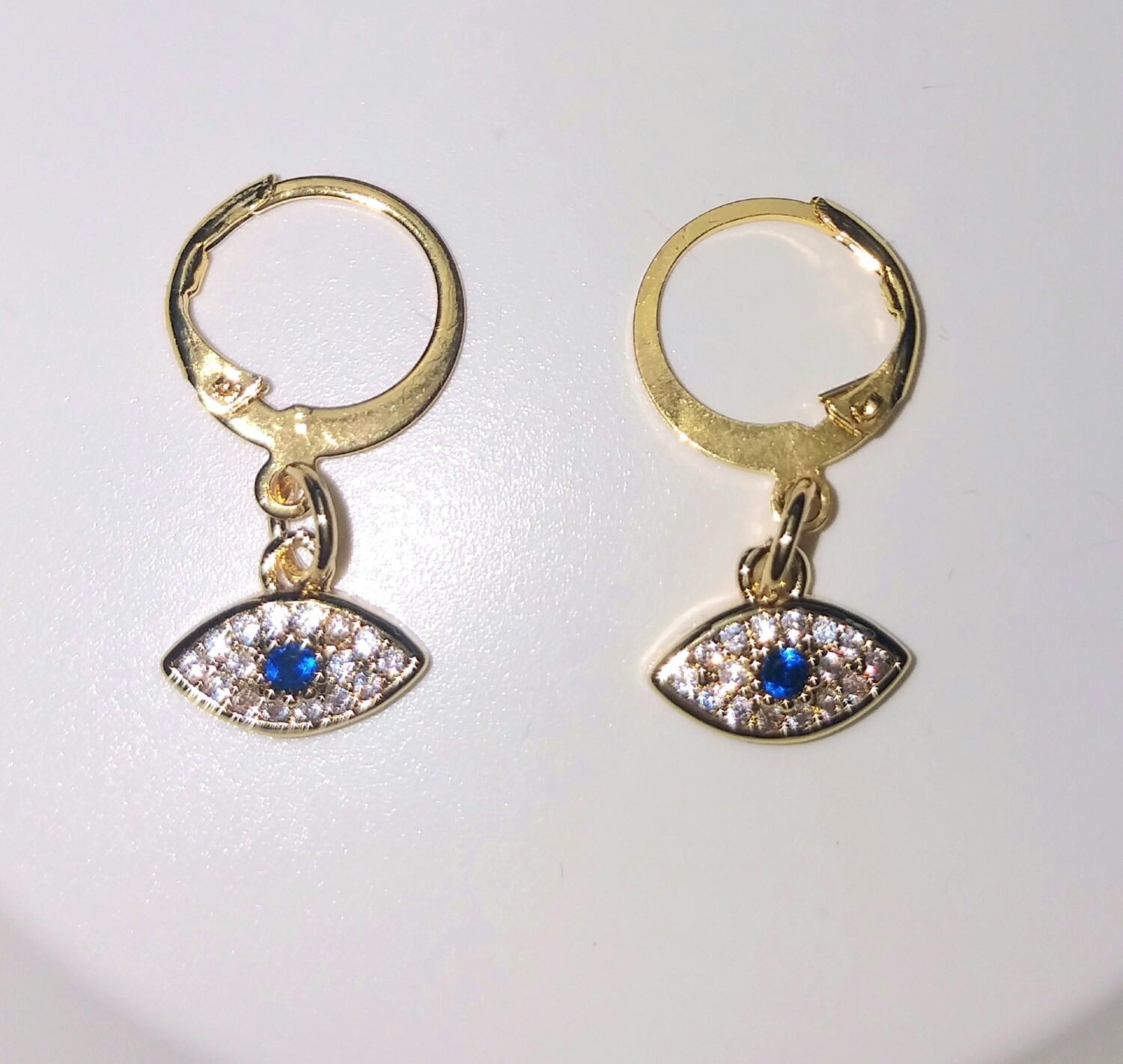 PENDIENTES OJO TURCO CRISTAL
