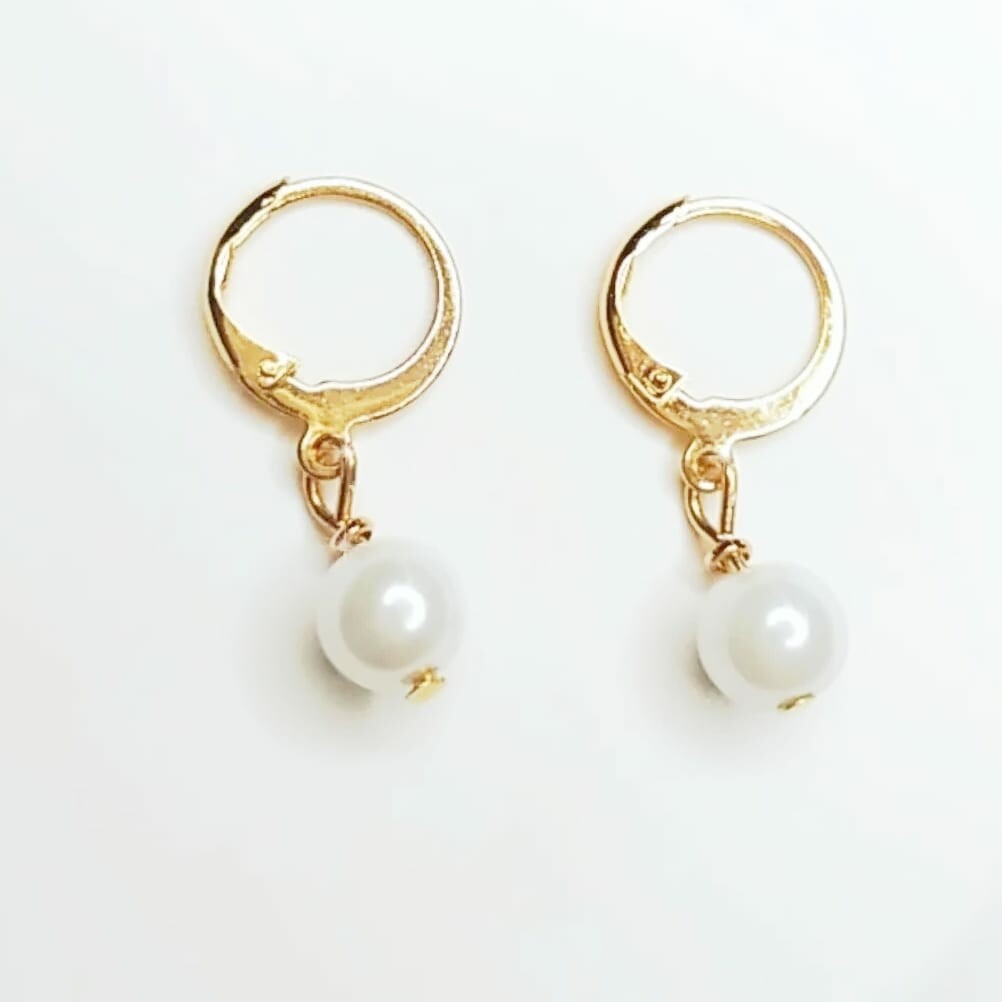 PENDIENTES PERLA