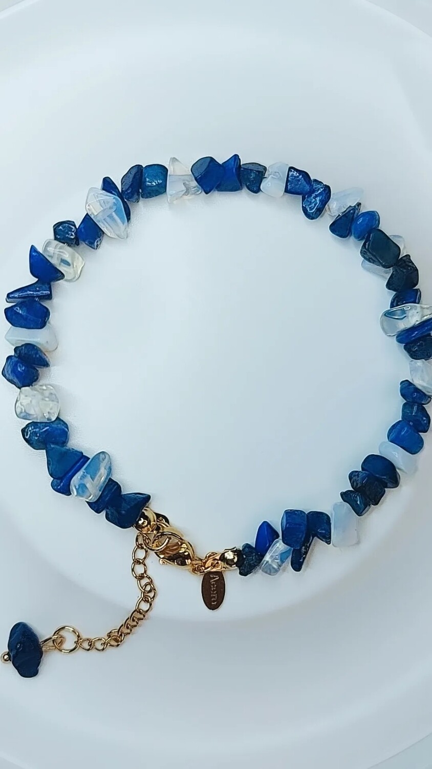 GARGANTILLA Y PULSERA BLUE