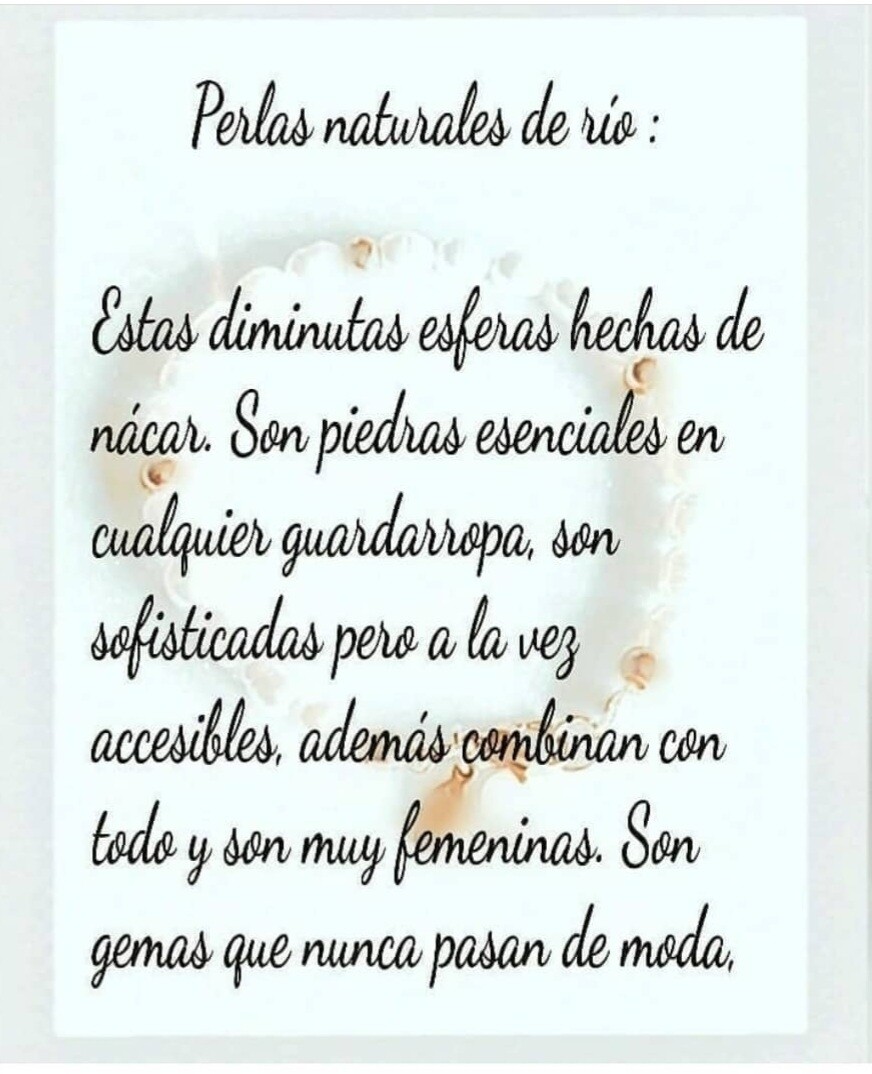 PENDIENTES PERLA