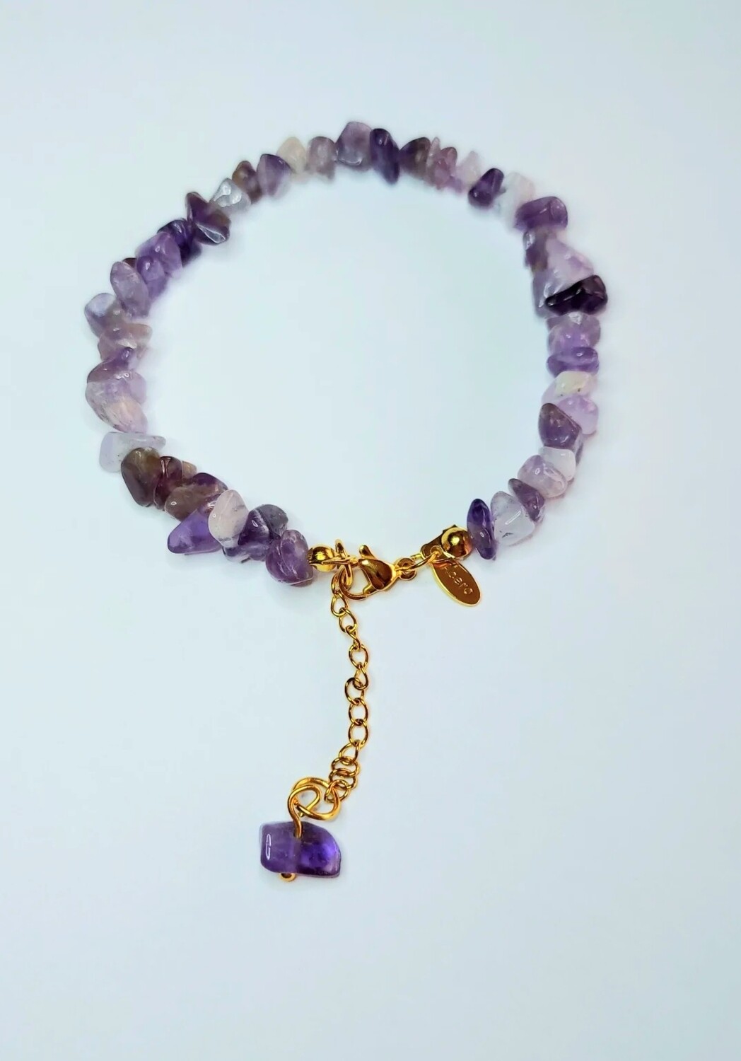 GARGANTILLA Y PULSERA CUARZO VIOLETA