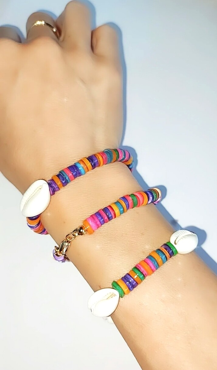 CHOKER Y PULSERA SUM COLORS