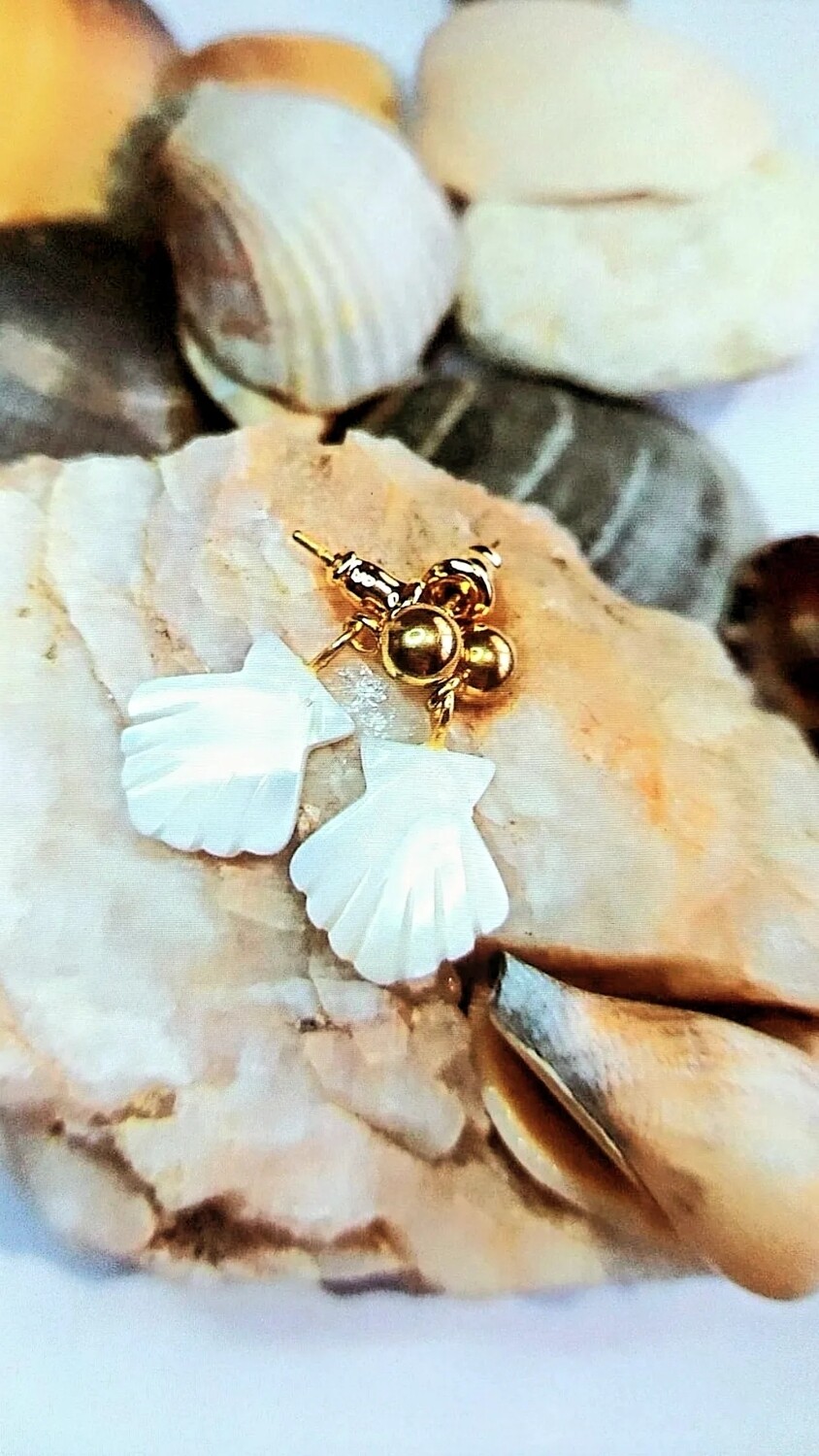 PENDIENTES CONCHA NÁCAR