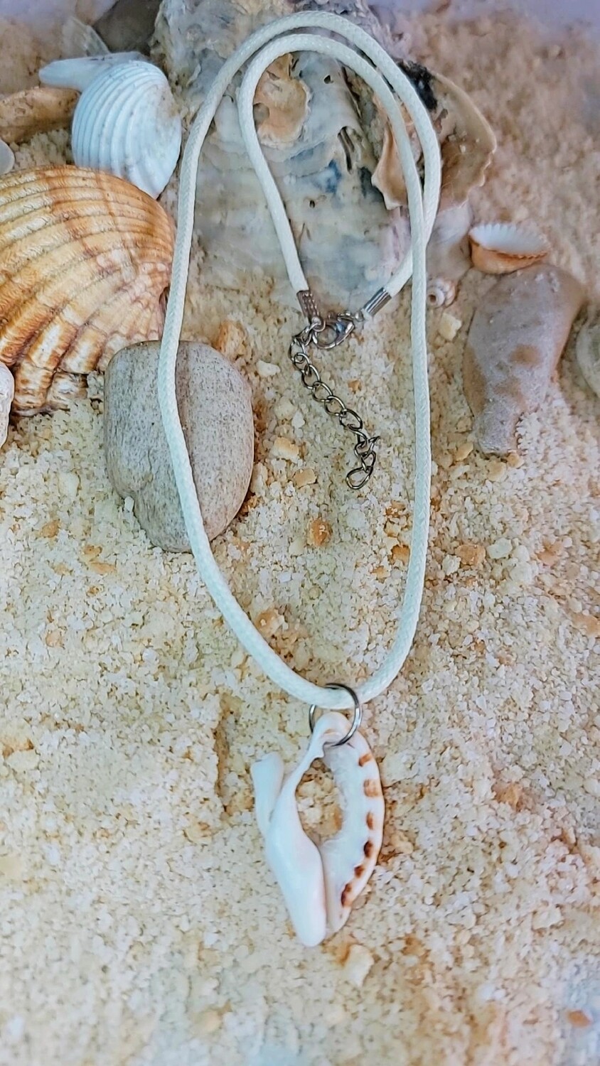 CONCHA MARINA CON FORMA BEIGE