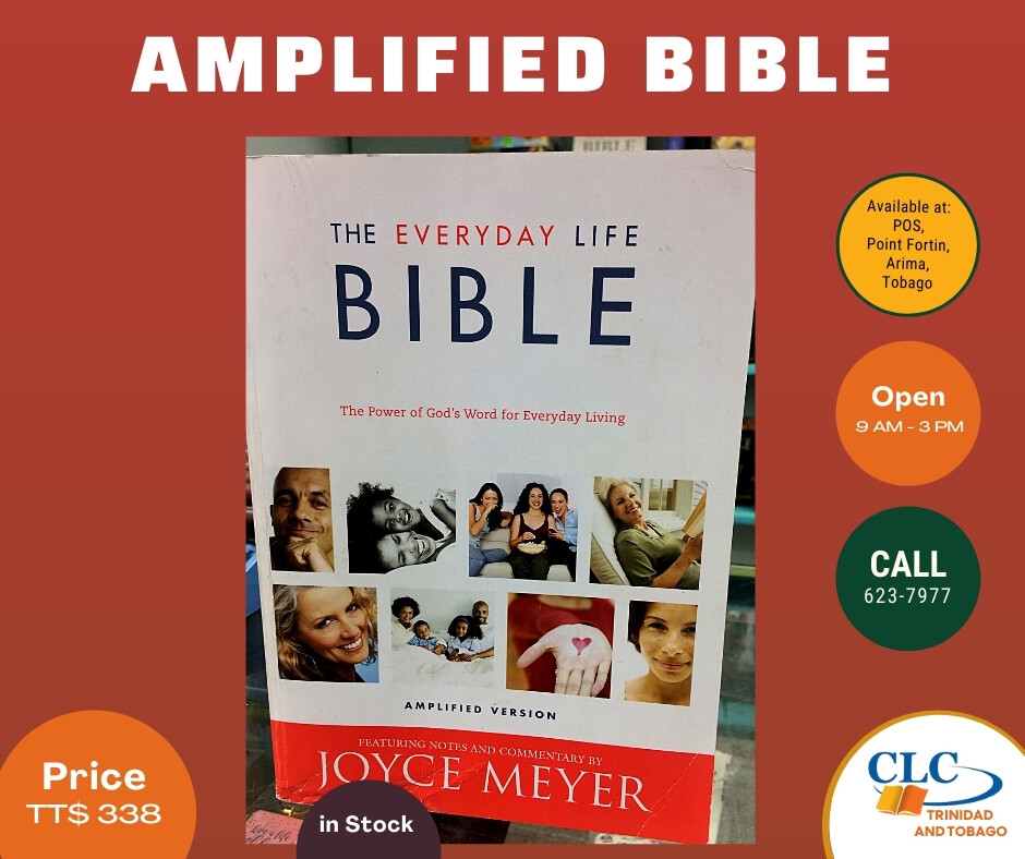The Everyday Life Bible (AMP) by Joyce Meyers